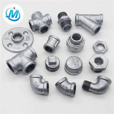 Oem China Galvanized Malleable Iron Reducing Din Cast Galvanized Pipe Fittings Jinmai