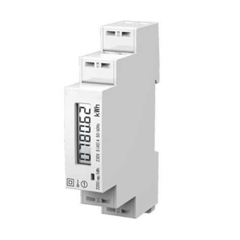 Single Phase Digital Energy Meter Din Rail Mounted