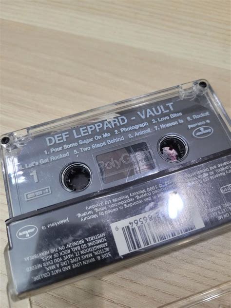 Cassette Def Leppard Greatest Hits Vault 1980 1995 Hobbies And Toys Music And Media Cds And Dvds