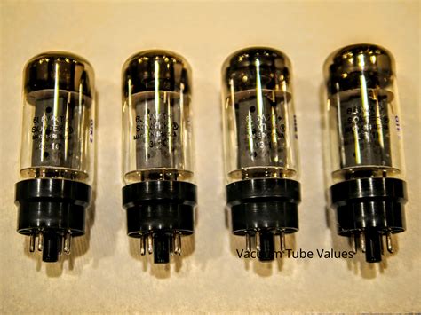 Sovtek Factory Platinum Matched QUAD FOUR 6L6WXT Power Tubes