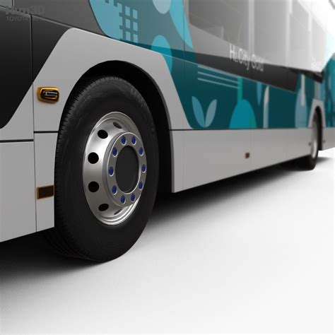 Toyota Caetano Hydrogen Bus 2024 3d Model Download Bus On