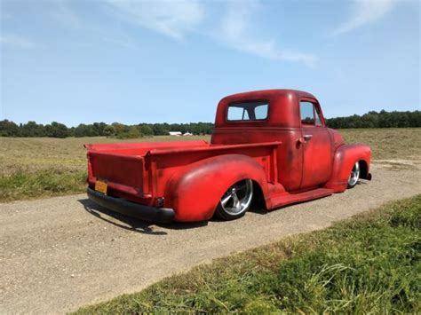 1950 Chevy 3100 Truck Rat Rod Hot Rod Bagged Patina V8 Air Ride