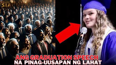 Binanggit Ng Valedictorian Si Jesus Sa Viral Na Speech Pagkatapos