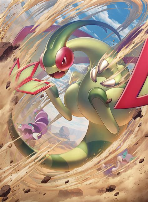 Flygon Drapion And Skorupi Pokemon Drawn By Naoki Eguchi Danbooru