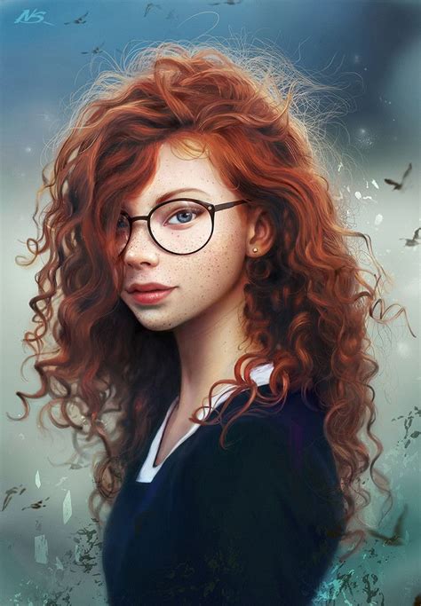 Red Hair Wizard Noveland Sayson {beautiful Female Freckle Face