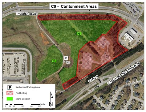 Cantonment Area Maps Fort Campbell Isportsman