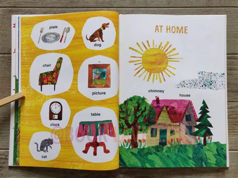 Eric Carle S Book Of Many Things Over 200 First Words купить в интернет магазине Booklavka