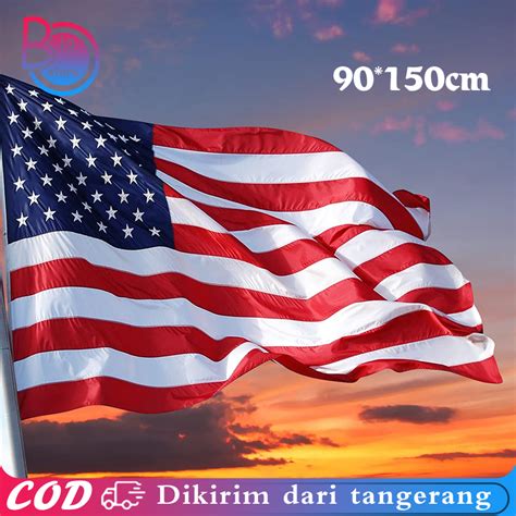 jual bendera america flag cm  cm bendera amerika flag amerika usa