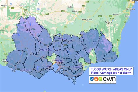 Vic Flood Watch Parts Of Victoria Au Alert