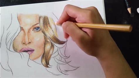 Color Pencil Art For Beginners Women Youtube