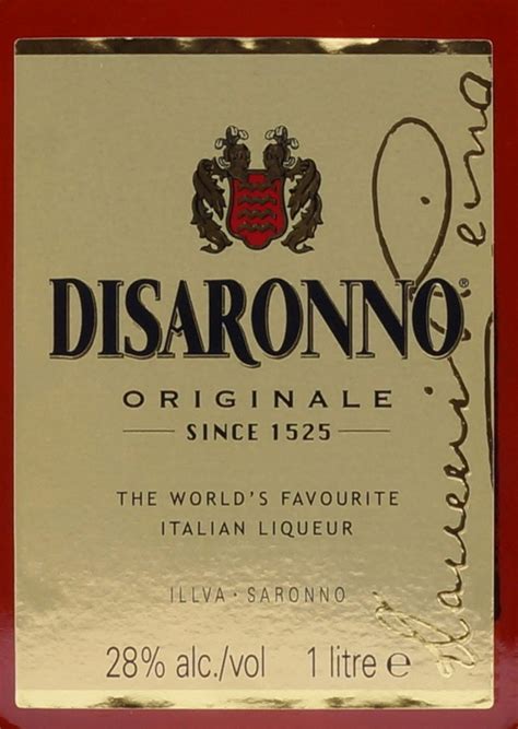 Disaronno Amaretto Originale Der Bekannte Lik R Aus Ita