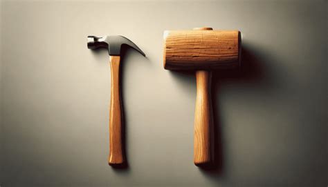 Hammer Vs Mallet Side By Side Differences