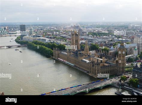 View Of The Houses Of Parliament Palace Of Westminster Overlooking The