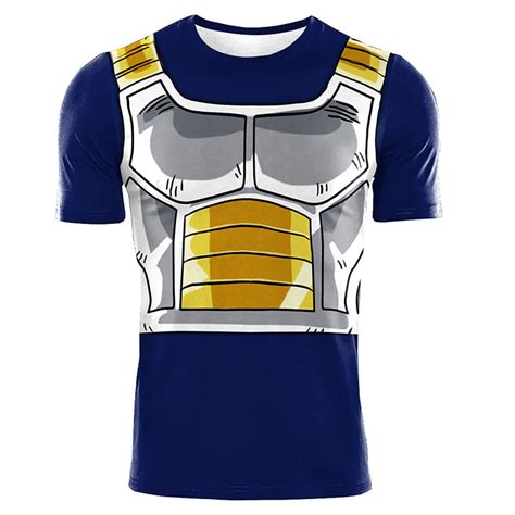 เสื้อยืดแขนสั้น พิมพ์ลาย Dragon Ball Vegeta Tranx Shopee Thailand