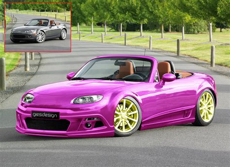 Mazda Mx5 Pink By Giesdesign On Deviantart