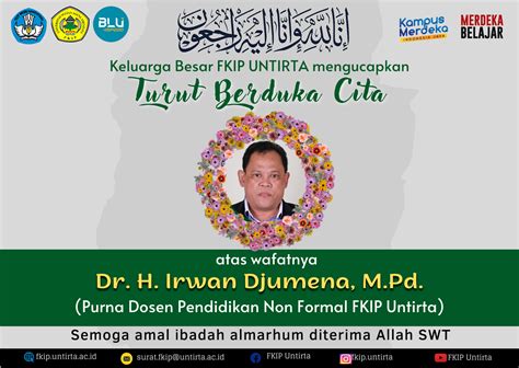 Ucapan Bela Sungkawa Fkip Untirta