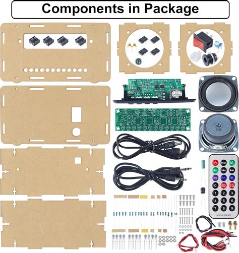 Kit Eletr Nico Fa A Voc Mesmo R Dio Fm Amplificador Compat Vel