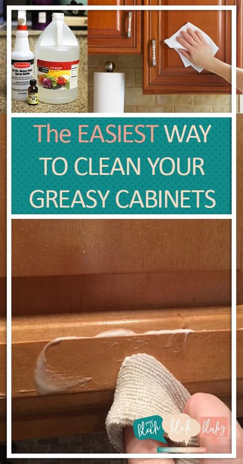 How To Remove Grease Buildup From Kitchen Cabinets