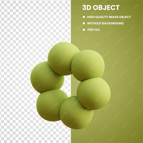 Premium PSD | Torus shape design