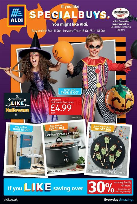 ALDI UK - Offers & Special Buys from 11 October