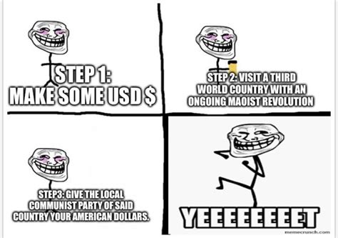 I’ve been sending my extra cash to comrades in both India and the ...