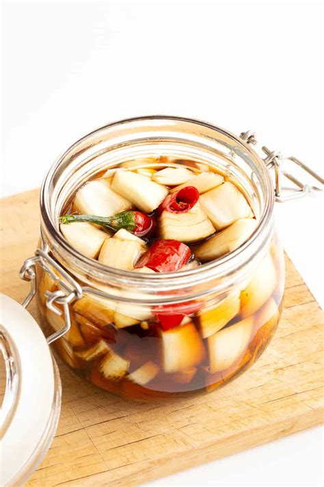 Easy Small Batch Korean Pickled Garlic - Maneul Jangajji | Wandercooks