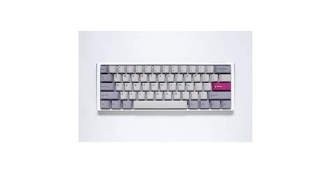 Ducky One Mist Grey Mini Toetsenbord Lichtgrijs Us Lay Out Cherry