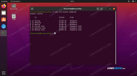 C Mo Eliminar Las Reglas Del Firewall Ufw En Ubuntu Focal Fossa Linux