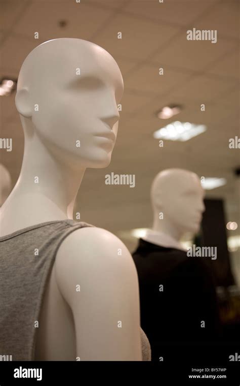 Mannequins On Shop Floor In Cape Town Stock Photo Alamy