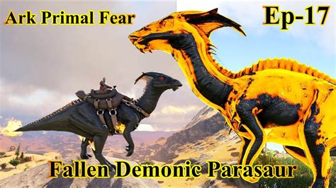 តោះចាប់ Demonic Parasaur មកអីវ៉ូ Fallen Demonic Parasaur Ark Mods