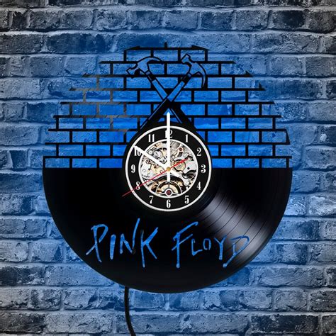 Pink Floyd Vinyl Record LP Clock Night Lamp Led Clock - Etsy