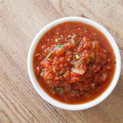 Recette Salsa Mexicaine