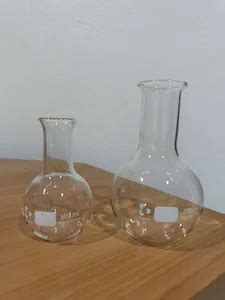 ขวดกนแบน Flat bottom flask ยหอ Duran แลป วลเลย สารเคม