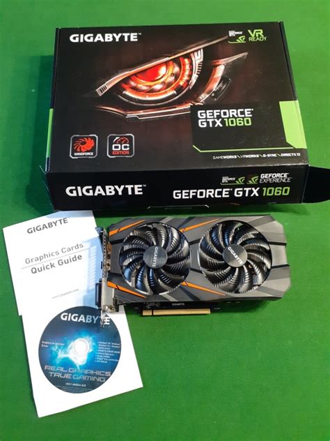 Gigabyte Geforce Gtx 1060 Windforce Oc 6g Inowrocław Kup Teraz Na Allegro Lokalnie