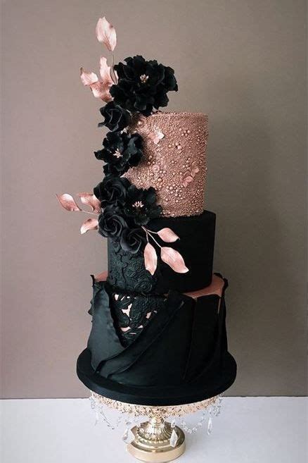 430 Rose Gold Cakes Ideas In 2021 Gold Cake Beautiful Cakes Wedding