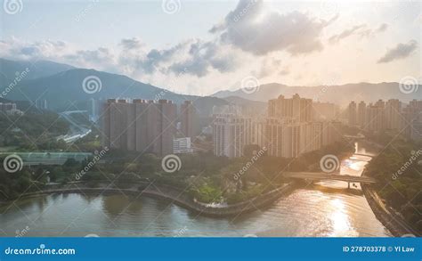 The Residential Area at Tai Po District, Hk May 20 2023 Editorial Stock ...