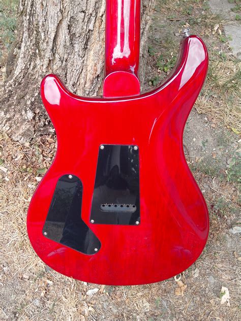 Photo Prs Se Custom 24 Scarlet Red Prs Se Custom 24 Scarlet Red