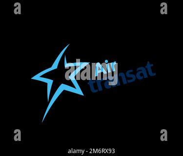 Air Transat, Logo, Black background Stock Photo - Alamy