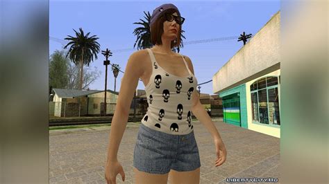 Download Female Skin 3 From Gta V Online For Gta San Andreas