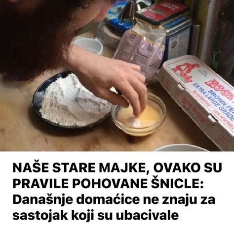 Na E Stare Majke Ovako Su Pravile Pohovane Nicle Dana Nje Doma Ice