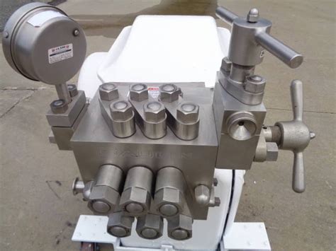 APV Gaulin MP3 Two Stage Homogenizer 8 000 PSI Wohl Associates