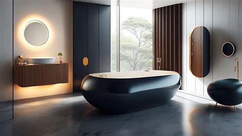 Black Luxury Modern Bathroom