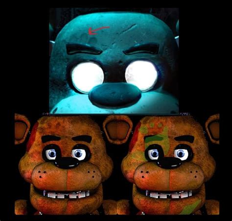 Human handprint on Freddy's face : r/fivenightsatfreddys