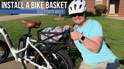 Install A Bike Basket Rad Power Bikes Ep Youtube