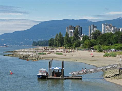 Sunset Beach Park in Vancouver Canada