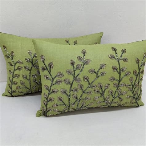 Olive Green Pillow - Etsy