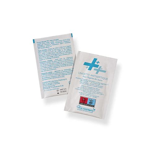 Lingettes Antiseptiques Polydermyl Conditionnement Par 1000 Edec France