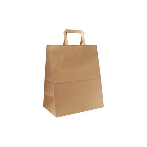 Shop Bulk Flat Paper Handle Paper Bags | EnviroPackaging