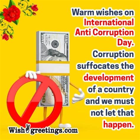 International Anti-Corruption Day Messages Quotes - Wish Greetings