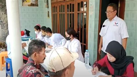 Buka Layanan Kesehatan Gratis Caleg Partai Perindo Di Surabaya Gelar